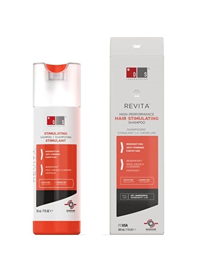 DS LABORATORIES - Revita Shampoo For Thinning Hair by DS Laboratories - Volumizing, Thickening Shampoo for Men and Women, Supports Hair Growth, Hair Strengthening, Sulfate Free, 7 Fl Oz (205mL) - Packaging May Vary - Image 1