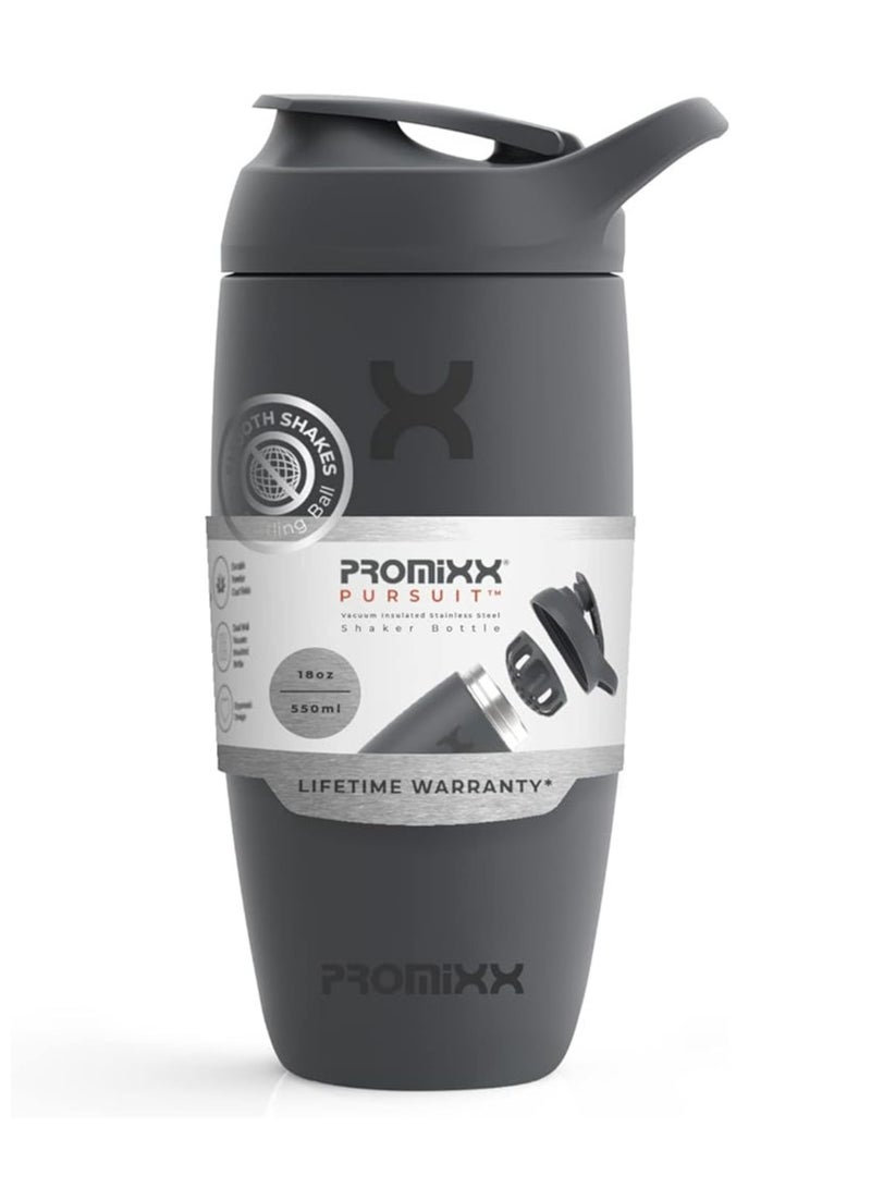 PROMIXX زجاجة خلط بروميكس بروسويت - فولاذ مقاوم للصدأ - 550 مل - Image 1