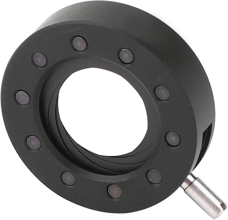 SK12 Size Iris Diaphragm Aperture Lens Optical Microscope Adjustable Adapter - Image 1