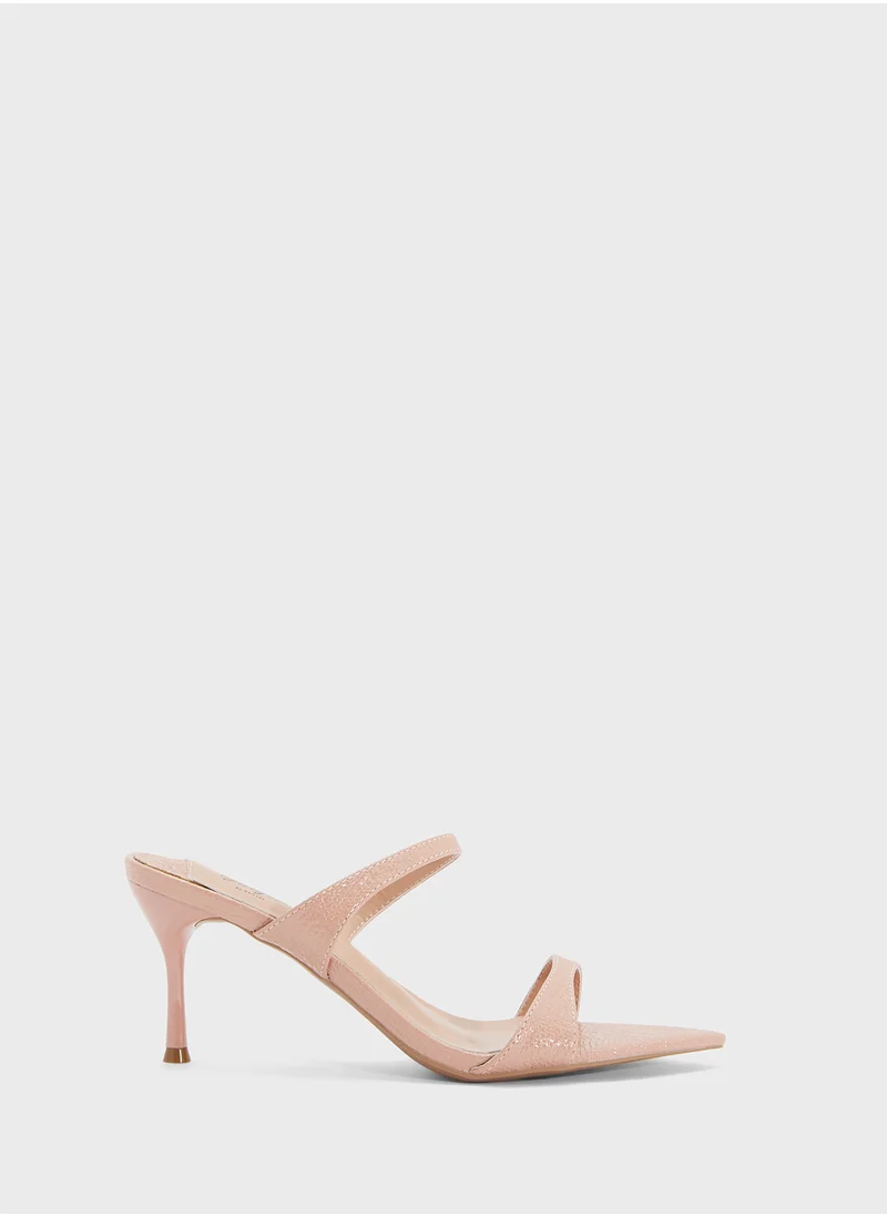 جينجر Pointed Heeled Mule