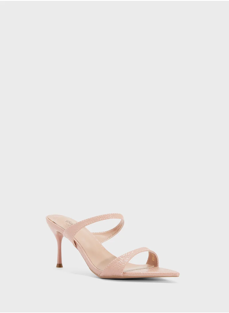 جينجر Pointed Heeled Mule