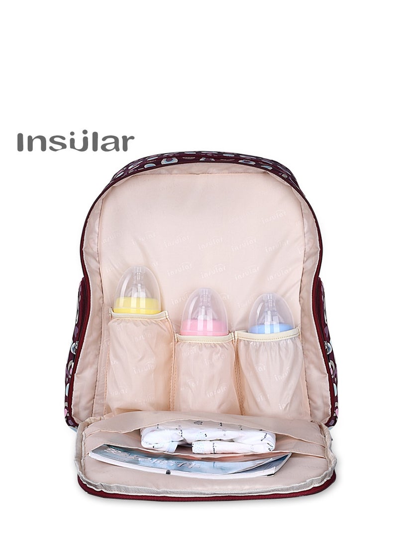 insular Baby Diaper Bag With High-Quality Material And Adjustable Strap For Easy Carrying - Image 2