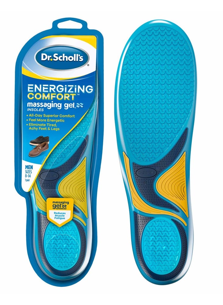 Dr. Scholl's Dr. Scholl's Energizing Comfort Massaging Gel Insoles Men's  - Image 1