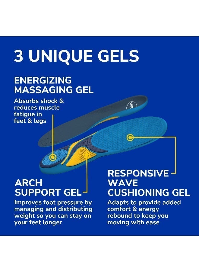 Dr. Scholl's نعال جل التدليك المريح المنشط من دكتور شول للرجال - Image 5