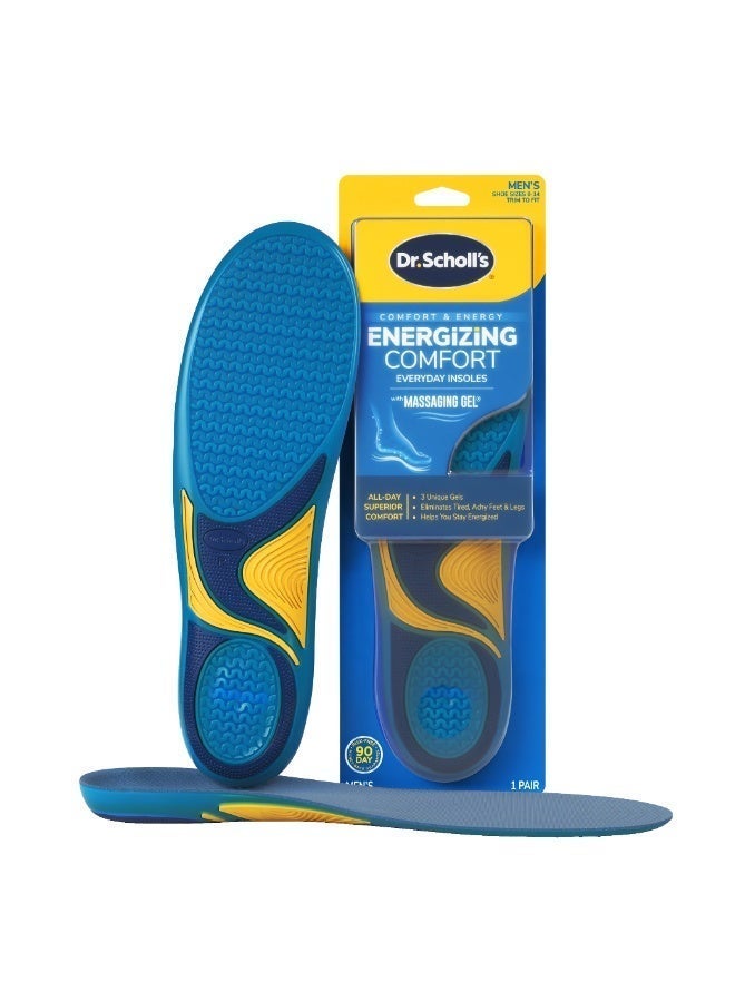 Dr. Scholl's نعال جل التدليك المريح المنشط من دكتور شول للرجال - Image 1
