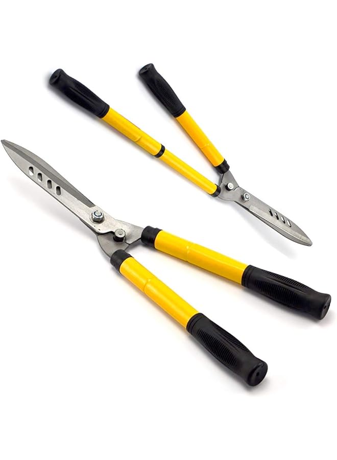 promass Garden Scissor Extendable Yellow Black - Image 1