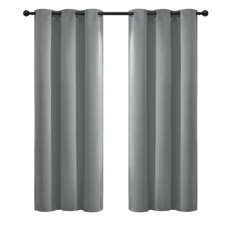 Yakamok Yakamok Dove Grey Room Darking for Livingroom Dining Room Darkening Thermal Insulated Bay Window Hotel Modern Elegant Black Out Sunblock Curtins/Bedroom  42 x 72 Inches  2 Panel Sets 