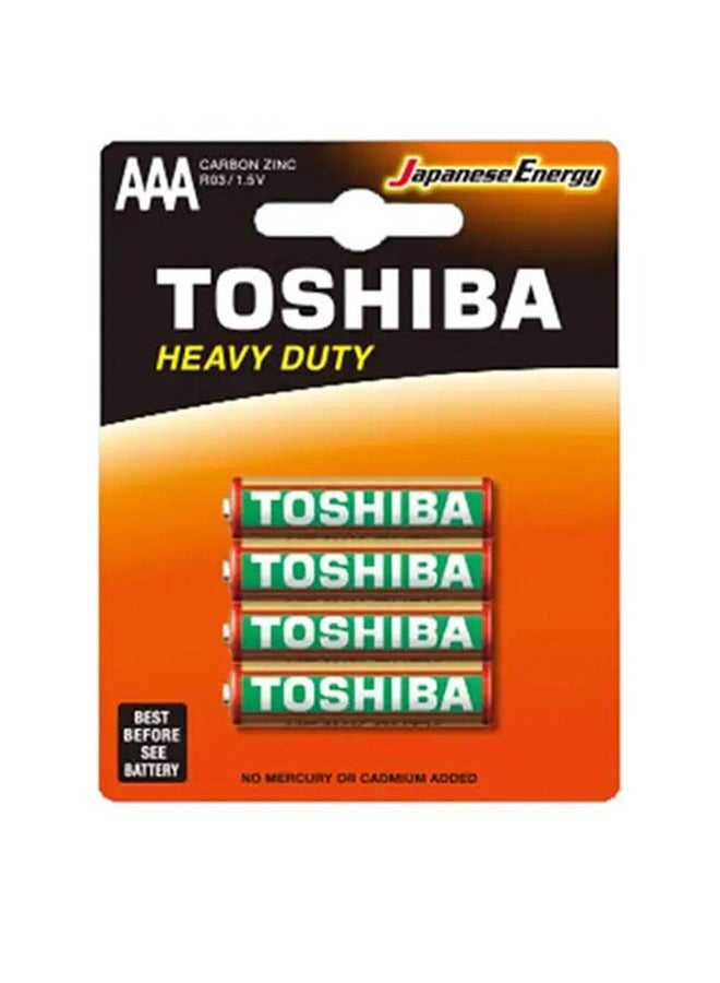 Toshiba Heavy Duty AAA 1.5V