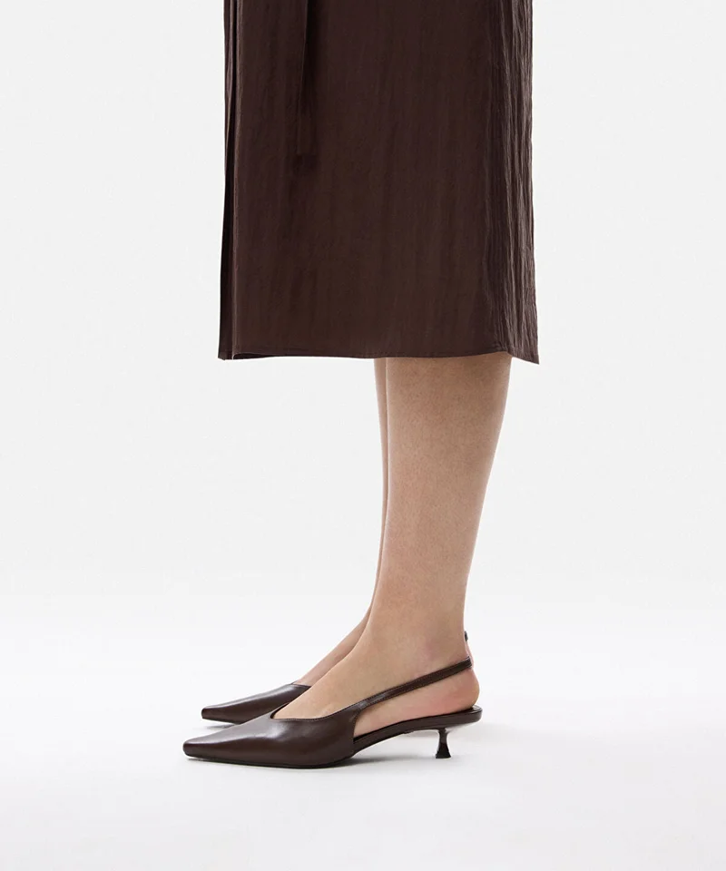 ابيكول Slingback Kitten Heels