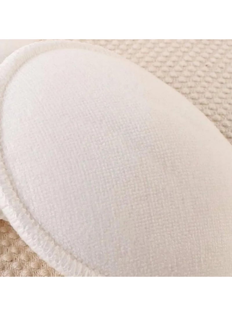 4Pcs Set Washable Reusable Breast Pads for Nursing Mothers Waterproof Comfortable Breastfeeding Pads Soft Absorbent Towel Cloth Sponge Nursing Pads Convenient Feeding Essentials - Image 5