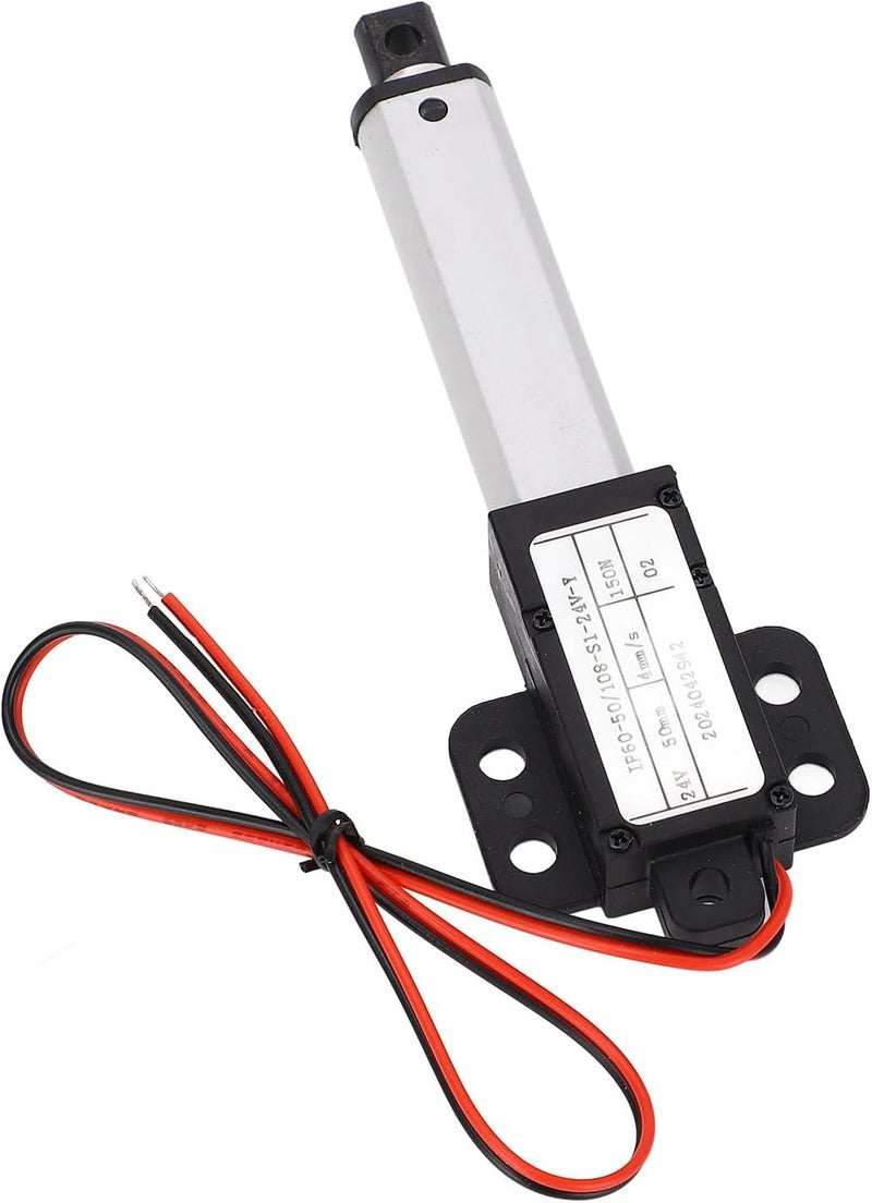 مشغل خطي كهربائي صغير من Aramox بجهد 24 فولت مع مفتاح حدي لتطبيقات الصناعة والمطاعم - Image 4