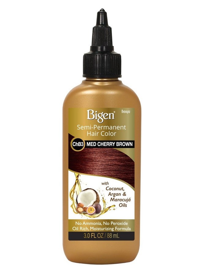 Bigen Semipermanent Haircolor Chb3 Medium Cherry Brown 3 Ounce (88Ml) (3 Pack) - Image 3