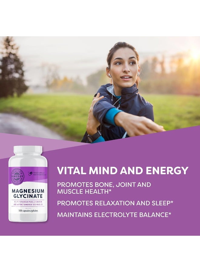 Vimergy Magnesium Glycinate, 150 Servings With Turmeric And Ginger Promotes - Image 2