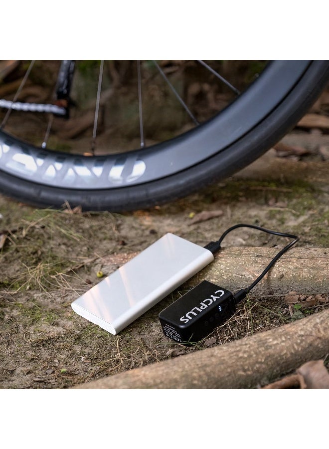 CYCPLUS AS2 Pro Mini Bicycle Tire Inflator - Image 4