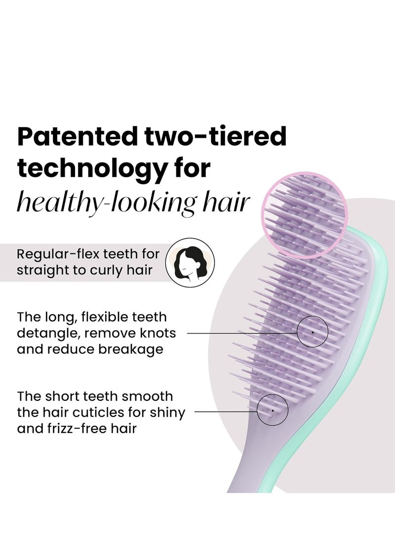 تانجل تيزر مزيل تشابك الشعر الرطب من تانجل تيزر - صغير - وردي نعناعي - Image 3