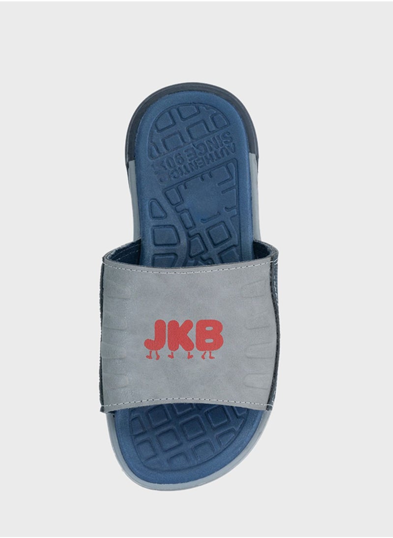 JUST KIDS BRANDS - Youth Antonio Slides - Image 1
