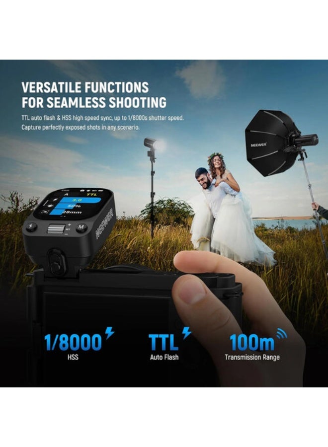 نيوير QZ TTL Wireless Flash Trigger Transmitter for Sony - Image 5