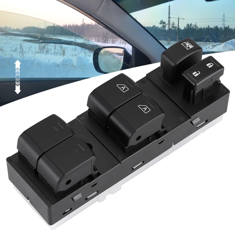 Alikali 254011CA6A Main Power Window Master Switch Compatible for Infiniti FX35 FX37 FX50 QX70 2009 2010 2011 2012 2013 2014 2015 2016 2017