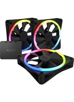 NZXT F120 Rgb Duo Black 3x120mm+Fan Controller RF-D12TF-B1 
