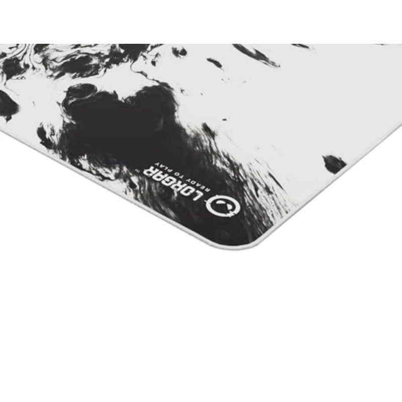 MPA14XL Gaming Mouse Pad Advanced, 900×400×3 mm High‑Speed Glide Surface, Double‑Stitched Edges, Anti‑Slip Rubber Base, Optimized for All Sensors, White/Black - Image 4