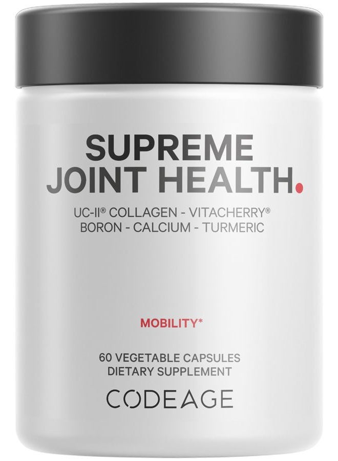 Codeage Type Ii Uc-Ii Collagen Capsules For Supreme Joint Health, Vitacherry Sports Cherry Supplement, Boron, Calcium Fructoborate, Hyaluronic Acid, Turmeric, Bromelain And Boswelli - Image 1