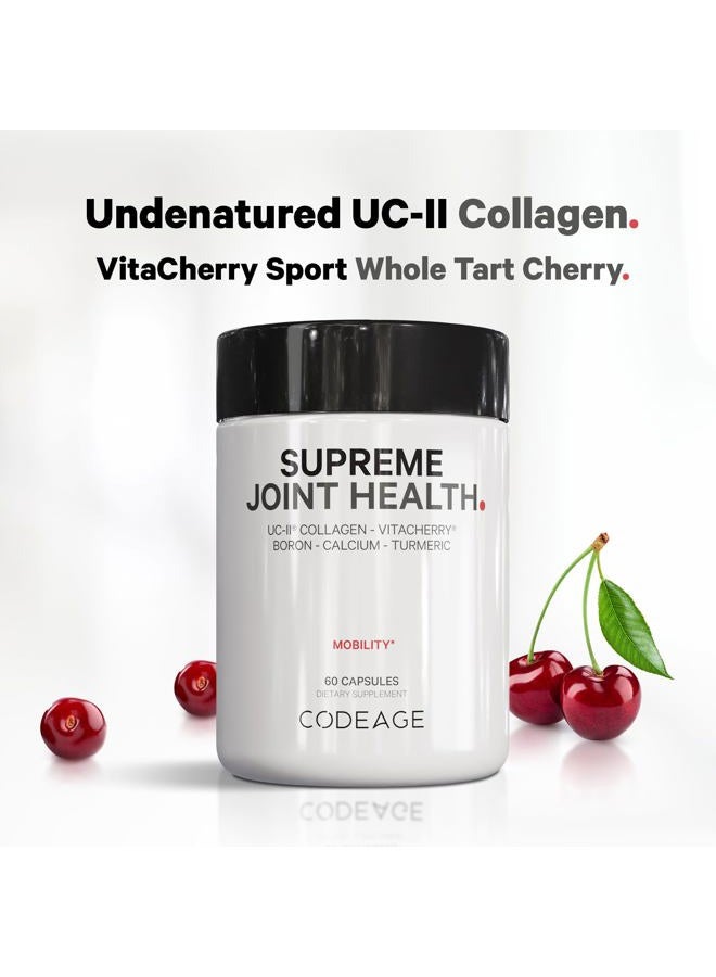 Codeage Type Ii Uc-Ii Collagen Capsules For Supreme Joint Health, Vitacherry Sports Cherry Supplement, Boron, Calcium Fructoborate, Hyaluronic Acid, Turmeric, Bromelain And Boswelli - Image 4