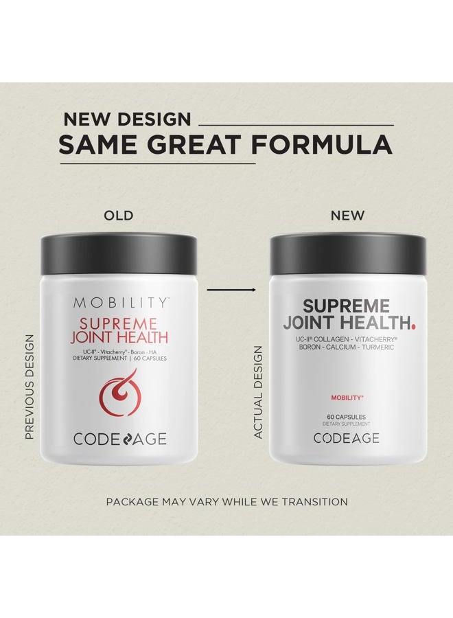 Codeage Type Ii Uc-Ii Collagen Capsules For Supreme Joint Health, Vitacherry Sports Cherry Supplement, Boron, Calcium Fructoborate, Hyaluronic Acid, Turmeric, Bromelain And Boswelli - Image 3