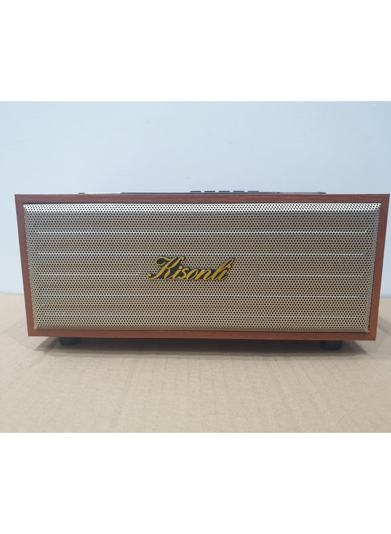 Kisonli blutooth speaker in wood design - Image 2