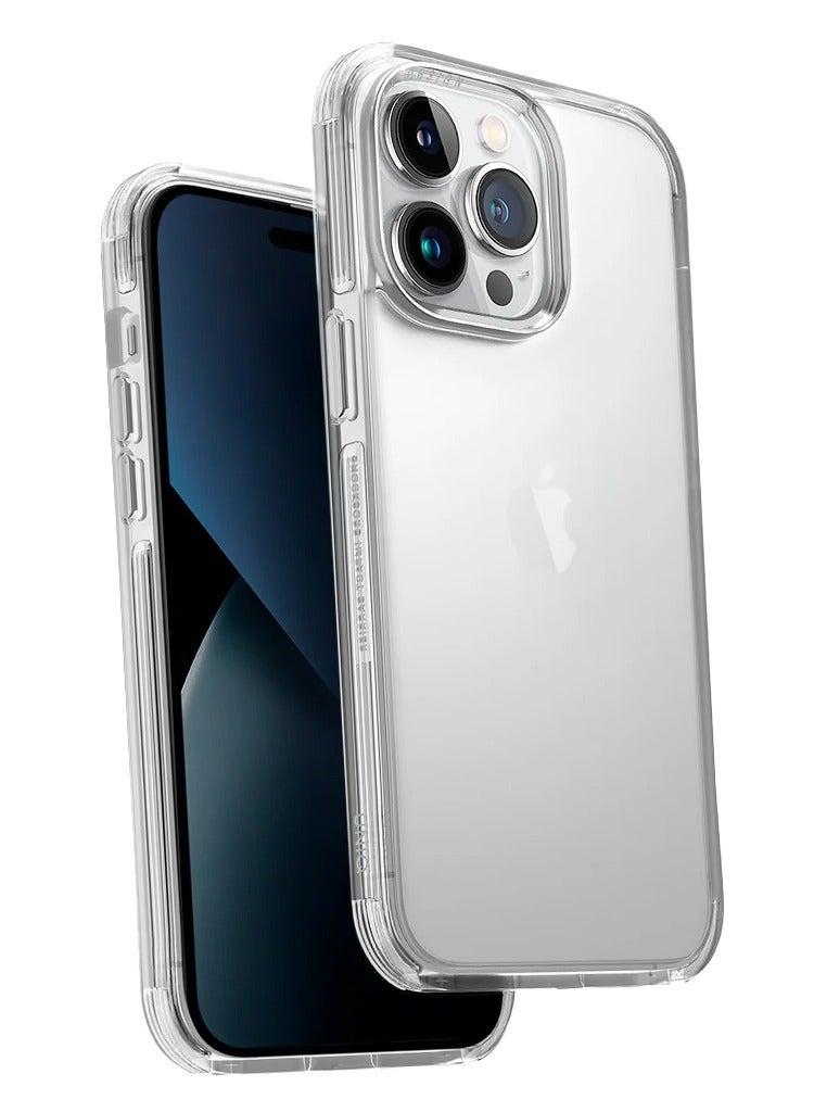 Uniq iPhone 14 Pro 6.1 Inches Cover, UNIQ Combat - Crystal Clear Clear - Image 2