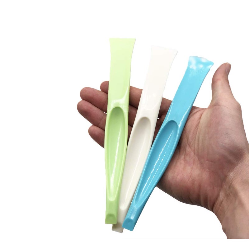YXCCSE 15 Pack Multipurpose Stiff Scraper Cleaning Gum Scraper Tool,Kitchen Plastic Cleaning Scraper Tool Scratch Free Cleaning Tool, Label Scraper Gum Scraper Bottle Opener Can Opener - Image 4