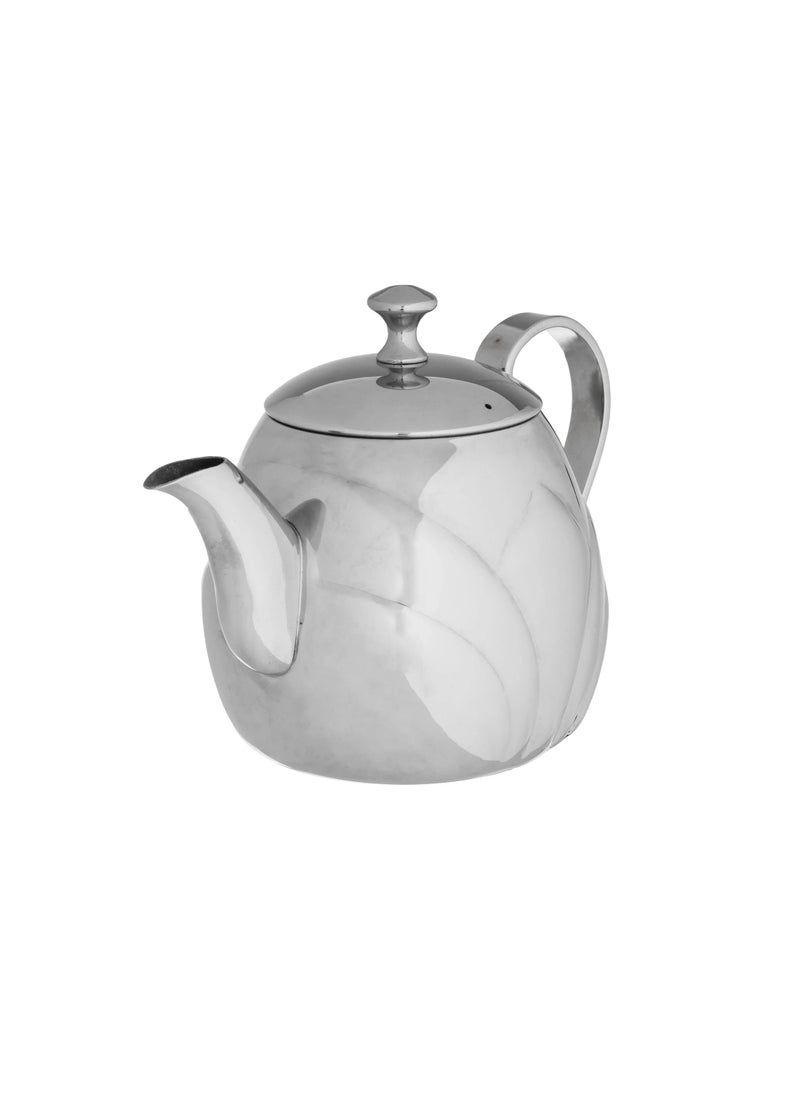 Hic Silver Stainless Steel Teapot with Side Handle 1.30 Litter  - Image 2