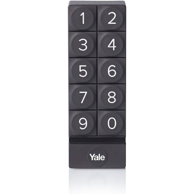 Smart Keypad, Smart Lock Accessory, 4 to 6 Digit Code for Entry, Access Management upto 256 Users, Activity Monitoring, Compatible Smart Accessory, Black - Image 1