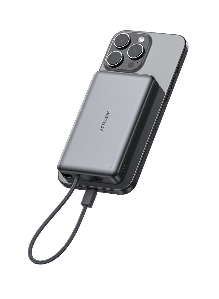 ACEFAST M18 PD22.5W power bank 10000mAh with wireless charging and cable. - Image 2