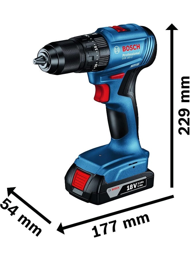 Bosch Professional GSB 185-LI Impact Drill - pzsku/ZE574AE8E356FA9AE0EBFZ/45/_/1739518671/12d57e6a-86e6-47c4-a7a0-d09c75c614cd