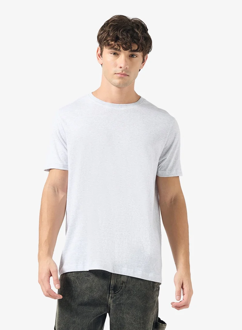 Seventy Five Basics Pack of 2 Round Neck T-Shirt