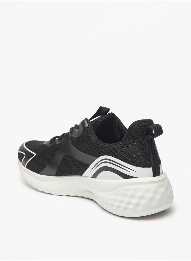 Kappa - Men's Textured Lace-Up Sports Shoes - Image 1