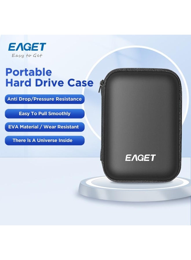 EAGET SSD Bag For 2.5 Inch External USB Hard Drive Disk HDD Carry Package Cover Storage Bag Mobile Power Pack Earphone Storage Bag  - Image 1