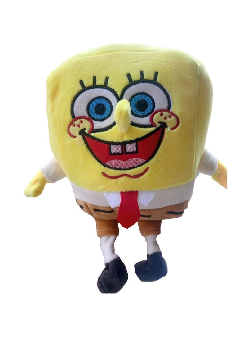 8-Inch Spongebob Squarepants Plush Toy, Animal Pillow, Soft Cartoon Doll Decoration, Suitable As A Gift For Children And Loved Ones On Birthdays And Holidays - Image 1
