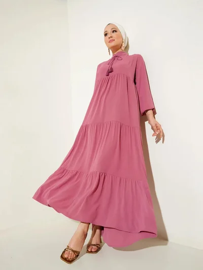 بيغ دارت فستان ماكسي فيسكوز من  بفيونكة