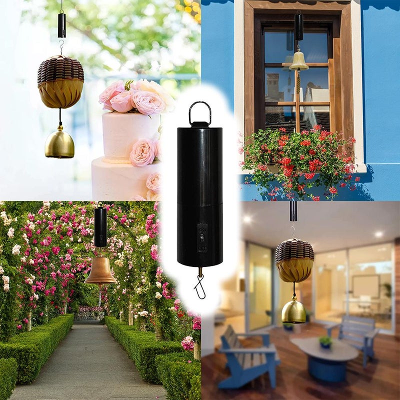 Miniature rotating wind chime motor, micro DC motor, plug-in solar-powered oil-injection motor - Image 5
