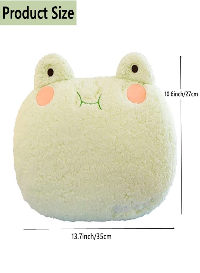 NatureMan Plush Frog Pillow, Super Soft Stuffed Frog Hand Warmer for Adults, Children (Green) - Image 5
