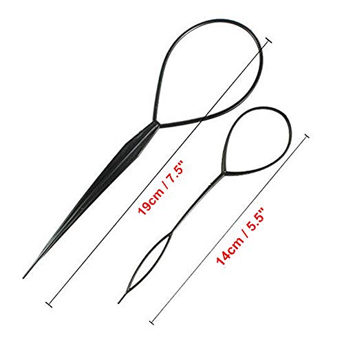 Beetoo Plastic Magic Hair Braid Ponytail Maker Clip Tool Simple DIY Hair Loop Accessories Kit for Hair Styling - Image 2