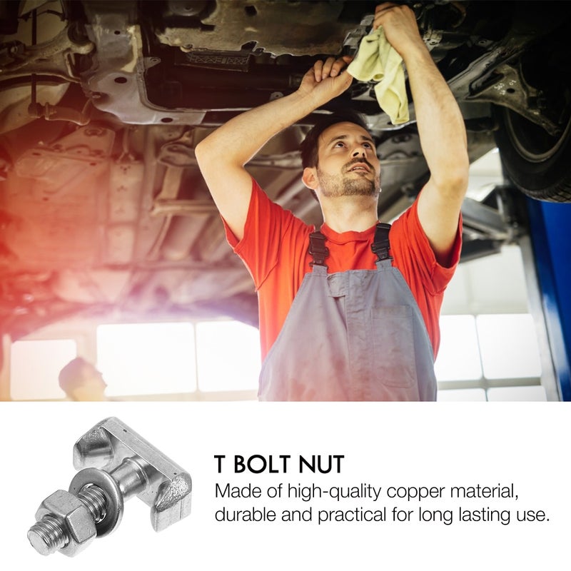 4 pcs Car Screw T-Bolt Battery Cable Terminal Stainless Steel Automobiles Bolts - Image 4