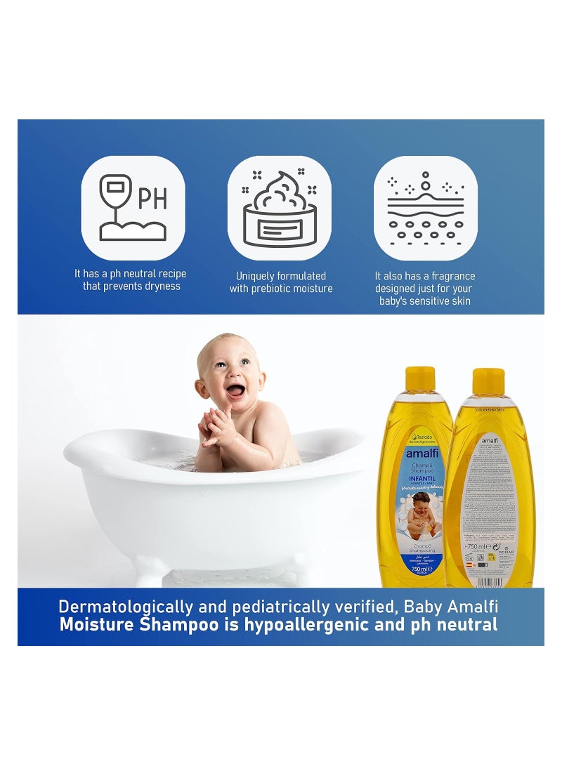 امالفي شامبو للأطفال 750 مل - Image 3