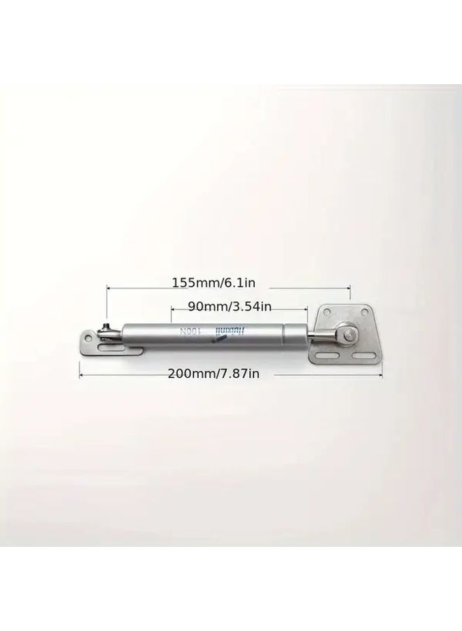 Vertical Flip Door Support Rod Turn Down Iron Head 100N - Image 3