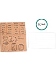 Outshine Outshine 4Ã¢â‚¬Â x 6Ã¢â‚¬Â Recipe Cards Dividers with Tabs (Set of 24) | Recipe Holder Box Organizer | Durable Index  - Image 1