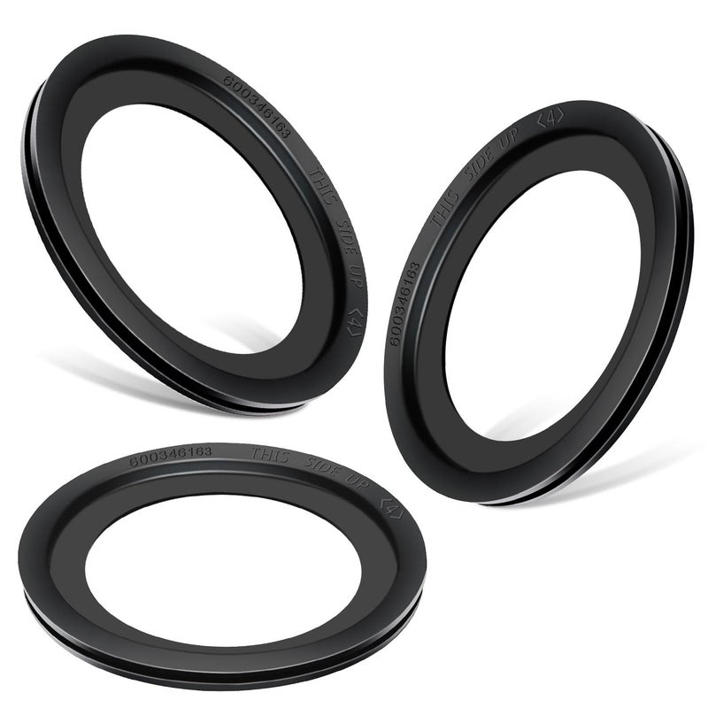 Upgraded 385311658 RV Toilet Seal by Beaquicy Flush Ball Seal Gasket Replacement for Dometic 300310320 Toilet Seal Parts Solve The Leakage Problem 3Pack