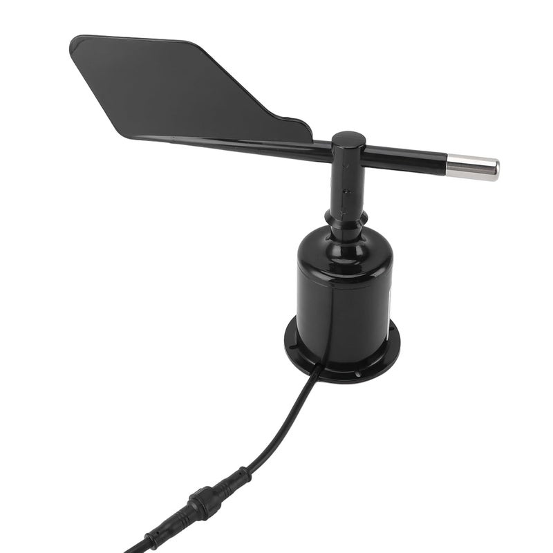 مقياس شدة الريح من مادة البولي كربونات، مستشعر سرعة الريح ذو 8 اتجاهات، مصنوع من مادة الأبس، يعمل بتيار مستمر من 9 إلى 30 فولت، لمحطة الطقس في الحدائق والصوبات الزراعية - Image 4