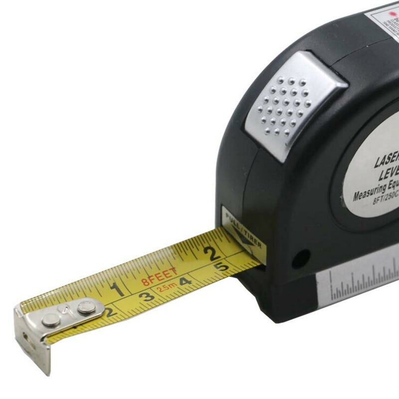 4in1 Multipurpose Measuring Instrument Spirit Level with Metric Rulers and Measure Tape - Image 2
