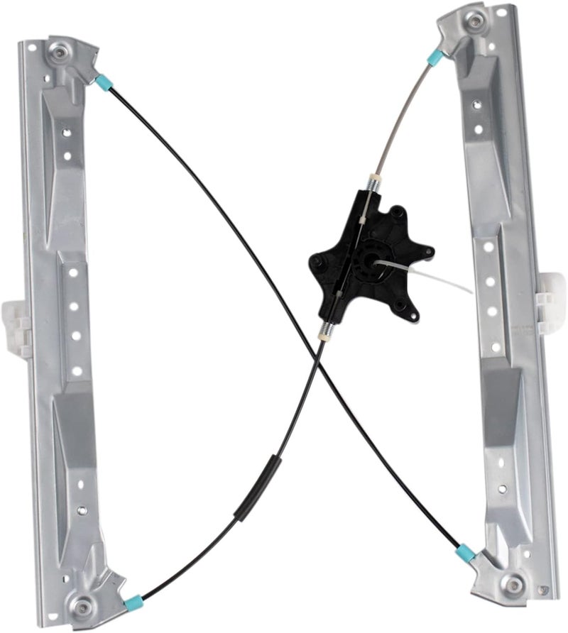 TRQ Front Left Window Regulator Driver Side Compatible with 2008-2016 Chrysler Town & Country 2008-2020 Dodge Grand Caravan 2012-2015 Ram C/V 2009-2014 Volkswagen Routan - Image 3